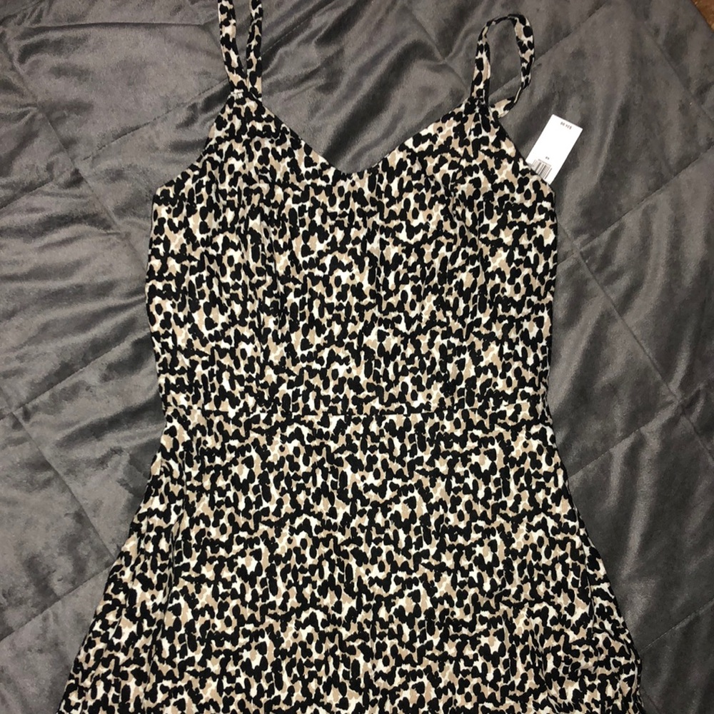 Cheetah print dress